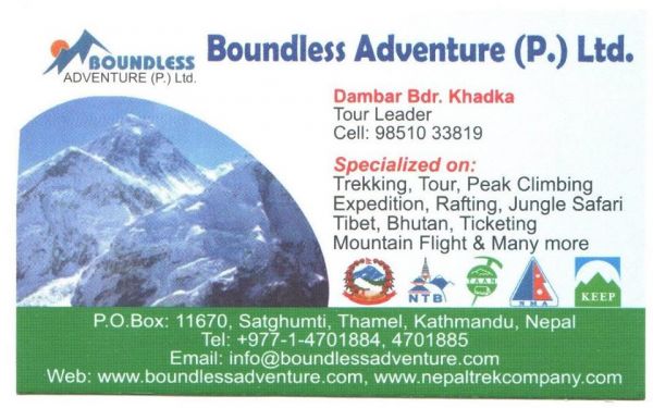 Nepal travel and trekking agency.